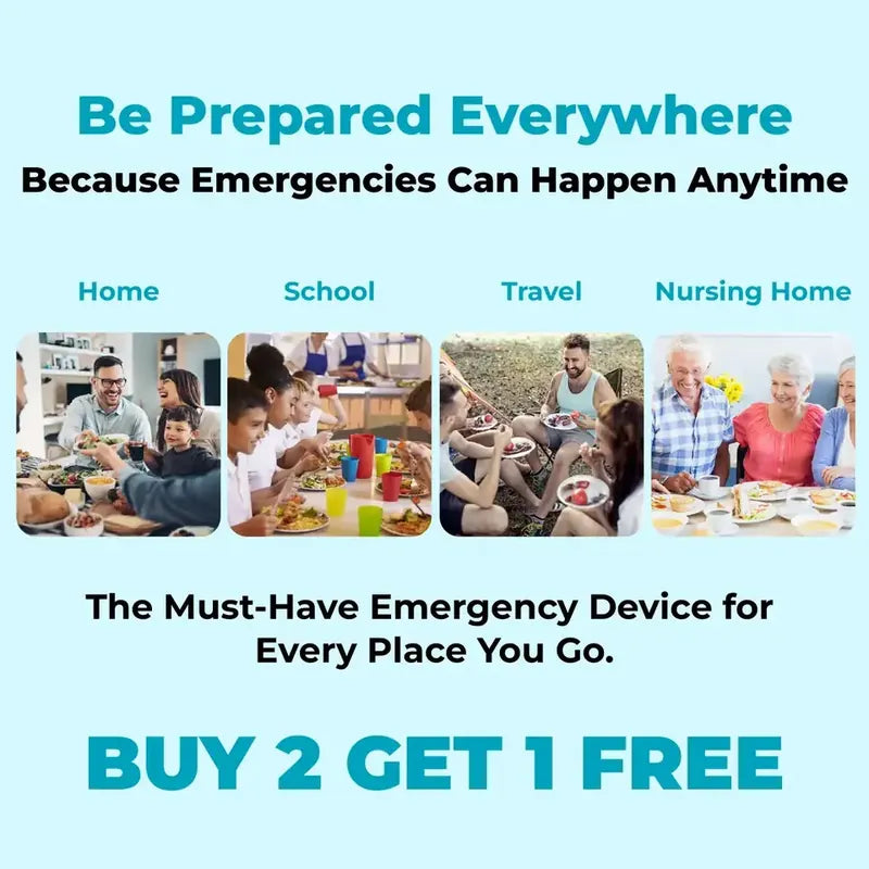 Protect Your Family with AirRelief™ — Choking Emergency Device